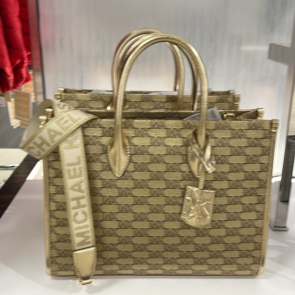 Michael Kors Medium Mirella EW Tote Bag Crossbody Shoulder Handbag NWT - Picture 5 of 16